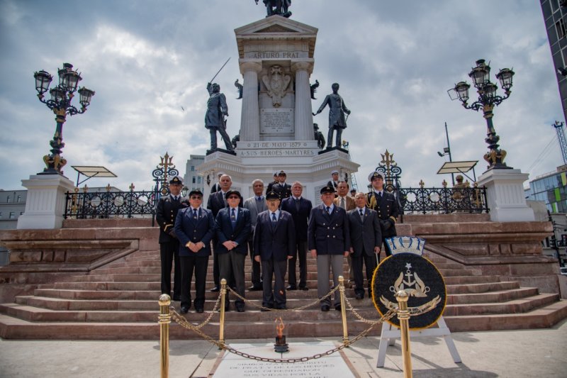 Ceremonia Cambio de Guardia Monumento a los Héroes de Iquique 5 oct 22