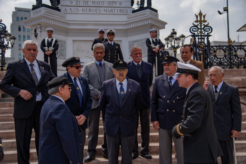 Ceremonia Cambio de Guardia Monumento a los Héroes de Iquique 5 oct 22